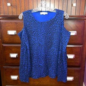 Michael Kors Animal Print Top 💙